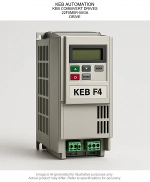KEB AUTOMATION; KEB COMBIVERT DRIVES; 22F5M0R-55GA; DRIVE