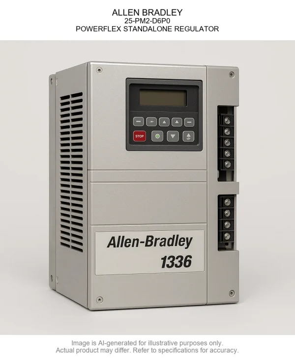 25-PM2-D6P0.webp ALLEN BRADLEY; 25-PM2-D6P0; POWERFLEX STANDALONE REGULATOR
