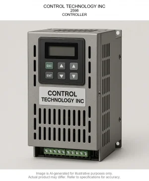 CONTROL TECHNOLOGY INC; 2598; CONTROLLER