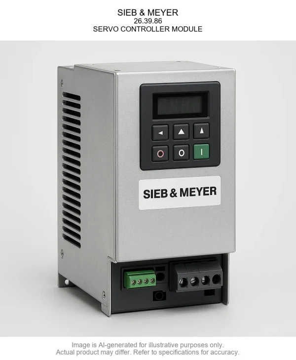 SIEB & MEYER; 26.39.86; SERVO CONTROLLER MODULE