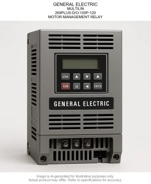 GENERAL ELECTRIC; MULTILIN; 269PLUS-D/O-100P-120; MOTOR MANAGEMENT RELAY