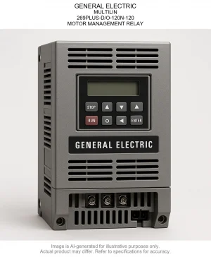 GENERAL ELECTRIC; MULTILIN; 269PLUS-D/O-120N-120; MOTOR MANAGEMENT RELAY