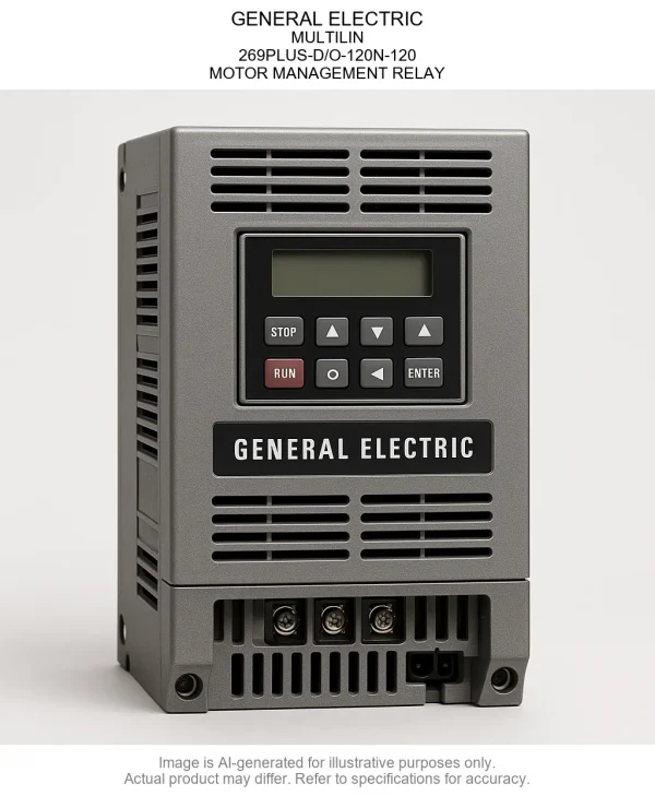 269PLUS-D_O-120N-120.webp GENERAL ELECTRIC; MULTILIN; 269PLUS-D/O-120N-120; MOTOR MANAGEMENT RELAY