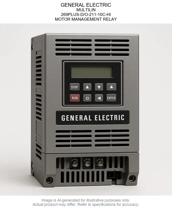 GENERAL ELECTRIC; MULTILIN; 269PLUS-D/O-211-10C-HI; MOTOR MANAGEMENT RELAY