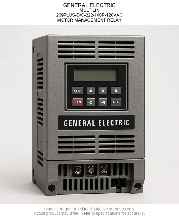 GENERAL ELECTRIC; MULTILIN; 269PLUS-D/O-222-100P-120VAC; MOTOR MANAGEMENT RELAY