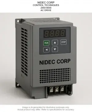 NIDEC CORP; CONTROL TECHNIQUES; 2950-8000; AC DRIVE