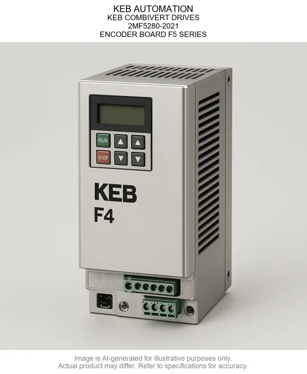 KEB AUTOMATION; KEB COMBIVERT DRIVES; 2MF5280-2021; ENCODER BOARD F5 SERIES