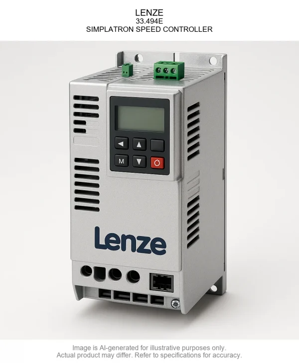 LENZE; 33.494E; SIMPLATRON SPEED CONTROLLER