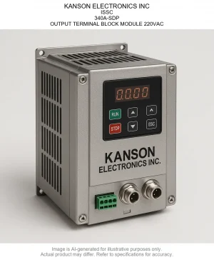 KANSON ELECTRONICS INC; ISSC; 340A-SDP; OUTPUT TERMINAL BLOCK MODULE 220VAC