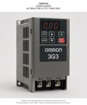 OMRON; 3G3AX-AL2025; AC REACTOR 0.2 TO 1.5KW 200V