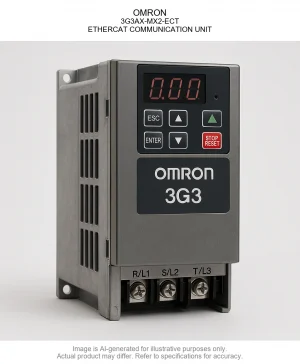 OMRON; 3G3AX-MX2-ECT; ETHERCAT COMMUNICATION UNIT