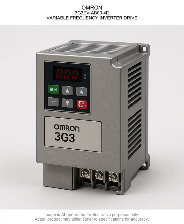 3G3EV-AB00-4E.webp OMRON; 3G3EV-AB00-4E; VARIABLE FREQUENCY INVERTER DRIVE