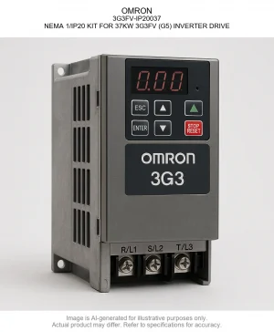 OMRON; 3G3FV-IP20037; NEMA 1/IP20 KIT FOR 37KW 3G3FV (G5) INVERTER DRIVE