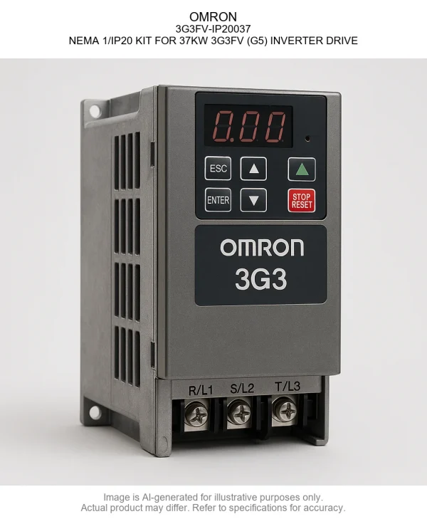 OMRON; 3G3FV-IP20037; NEMA 1/IP20 KIT FOR 37KW 3G3FV (G5) INVERTER DRIVE