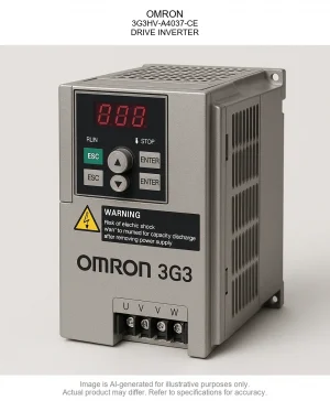 OMRON; 3G3HV-A4037-CE; DRIVE INVERTER