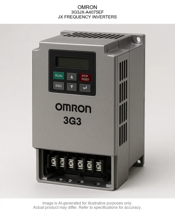 OMRON; 3G3JX-A4075EF; JX FREQUENCY INVERTERS