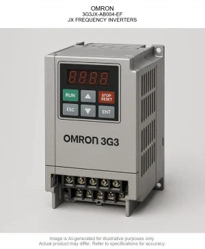 OMRON; 3G3JX-AB004-EF; JX FREQUENCY INVERTERS