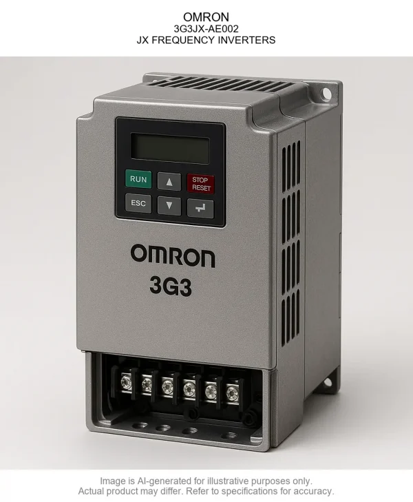 OMRON; 3G3JX-AE002; JX FREQUENCY INVERTERS