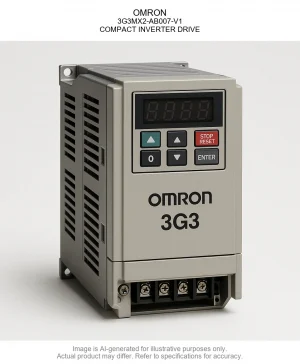 OMRON; 3G3MX2-AB007-V1; COMPACT INVERTER DRIVE