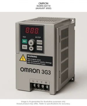 OMRON; 3G3RX-A4110; (AUGUST 2022)