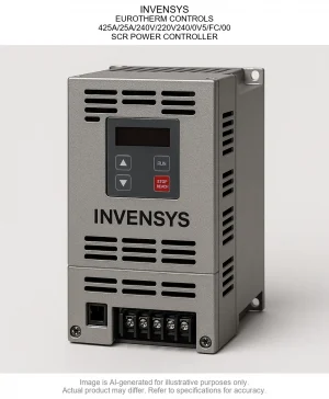 INVENSYS; EUROTHERM CONTROLS; 425A/25A/240V/220V240/0V5/FC/00; SCR POWER CONTROLLER