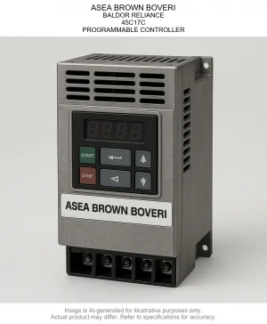 ASEA BROWN BOVERI; BALDOR RELIANCE; 45C17C; PROGRAMMABLE CONTROLLER