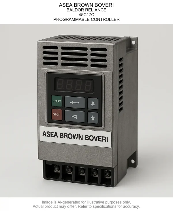 45C17C.webp ASEA BROWN BOVERI; BALDOR RELIANCE; 45C17C; PROGRAMMABLE CONTROLLER