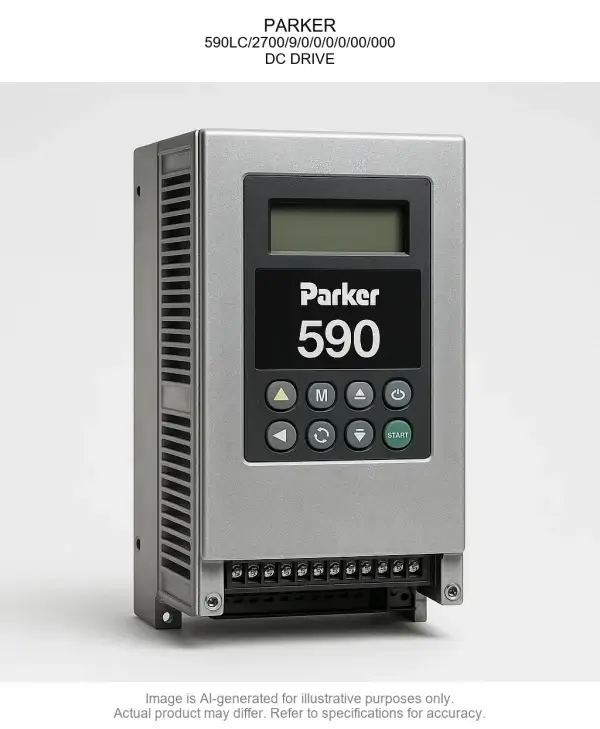 PARKER; 590LC/2700/9/0/0/0/0/00/000; DC DRIVE
