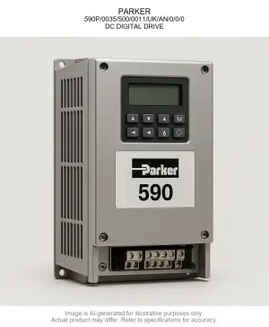 PARKER; 590P/0035/500/0011/UK/AN/0/0/0; DC DIGITAL DRIVE