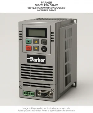 PARKER; EUROTHERM DRIVES; 650VE/0370/400/0011/UK/0/0/B0/0/0; INVERTER DRIVE