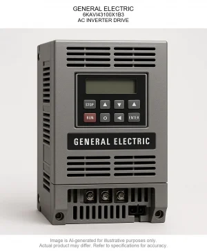GENERAL ELECTRIC; 6KAVI43100X1B3; AC INVERTER DRIVE