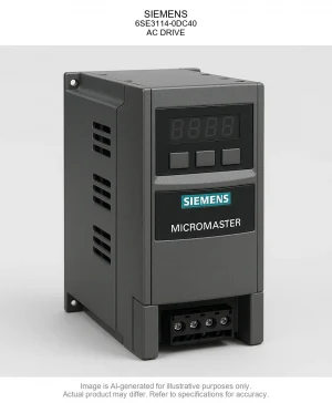 SIEMENS; 6SE3114-0DC40; AC DRIVE