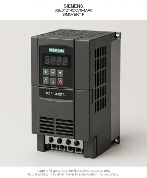 SIEMENS; 6SE3121-0CC70-4AA0; SIMOVERT P