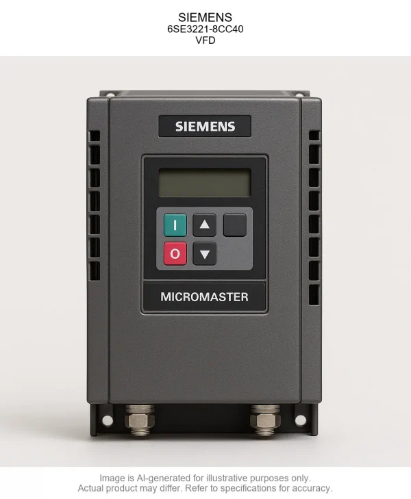 6SE3221-8CC40.webp SIEMENS; 6SE3221-8CC40; Variable Frequency Drive