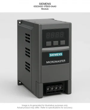 SIEMENS; 6SE6400-1PB00-0AA0; Module