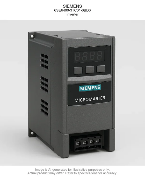 SIEMENS; 6SE6400-3TC01-0BD3; Inverter