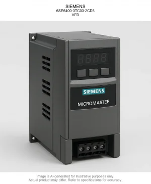 SIEMENS; 6SE6400-3TC03-2CD3; Variable Frequency Drive