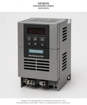 SIEMENS; 6SE64004BD120BA0; 10/01/2019