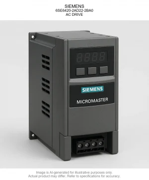 SIEMENS; 6SE6420-2AD22-2BA0; AC DRIVE