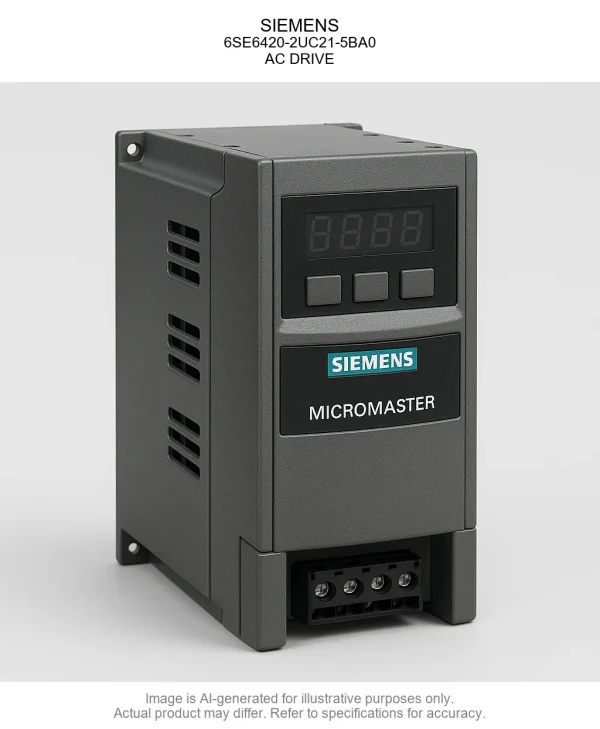 SIEMENS; 6SE6420-2UC21-5BA0; AC DRIVE