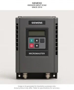 SIEMENS; 6SE6430-2AD27-5CA0; SINCE 2019