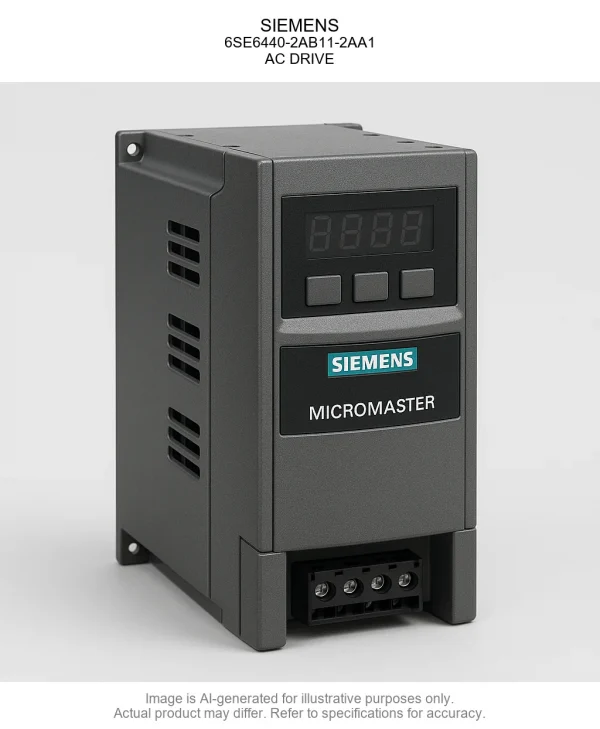 SIEMENS; 6SE6440-2AB11-2AA1; AC DRIVE