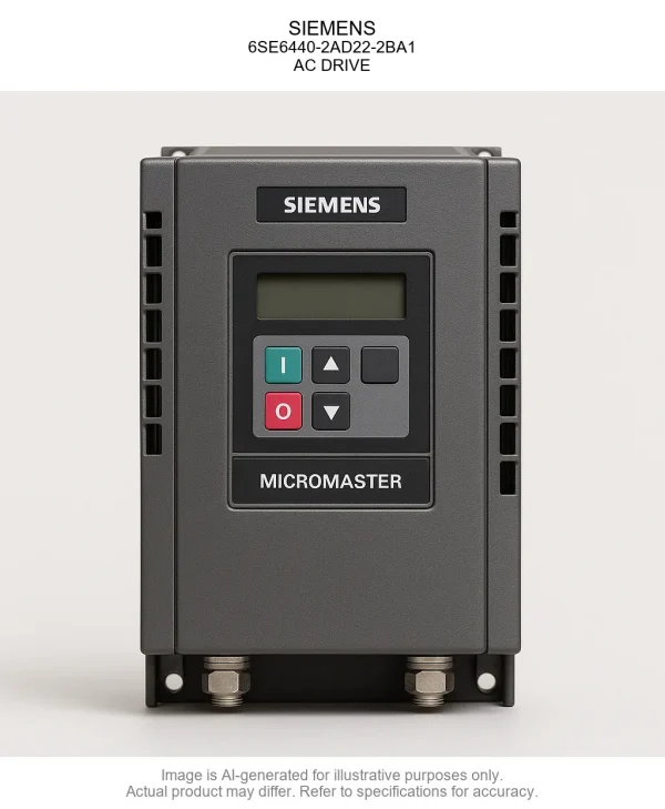 SIEMENS; 6SE6440-2AD22-2BA1; AC DRIVE