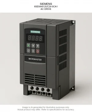 SIEMENS; 6SE6440-2UC24-0CA1; AC DRIVE
