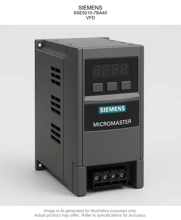 SIEMENS; 6SE9210-7BA40; Variable Frequency Drive