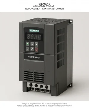 SIEMENS; 6SL3352-7AE35-0AA1; REPLACEMENT FAN TRANSFORMER
