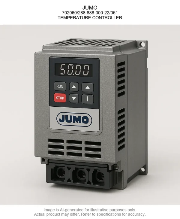 JUMO; 702060/288-888-000-22/061; TEMPERATURE CONTROLLER