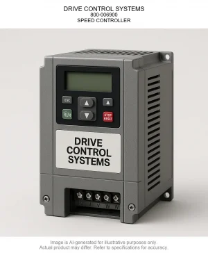 DRIVE CONTROL SYSTEMS; 800-006900; SPEED CONTROLLER