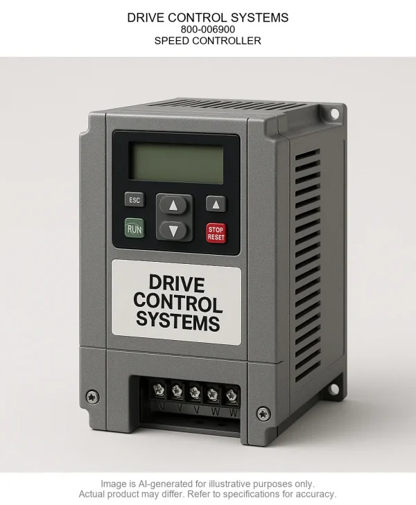 DRIVE CONTROL SYSTEMS; 800-006900; SPEED CONTROLLER