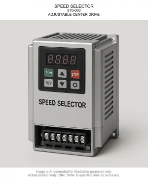 SPEED SELECTOR; 810-000; ADJUSTABLE CENTER DRIVE